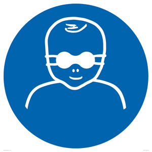 Mandatory: Protect infants eyes with opaque eye protection